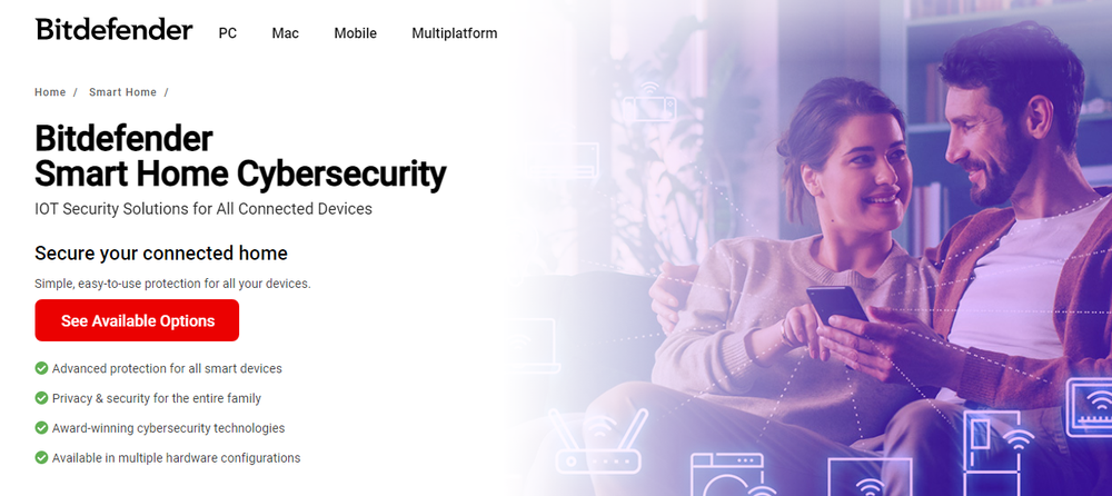 Bitdefender Smart Home Cybersecurity Screenshot 1