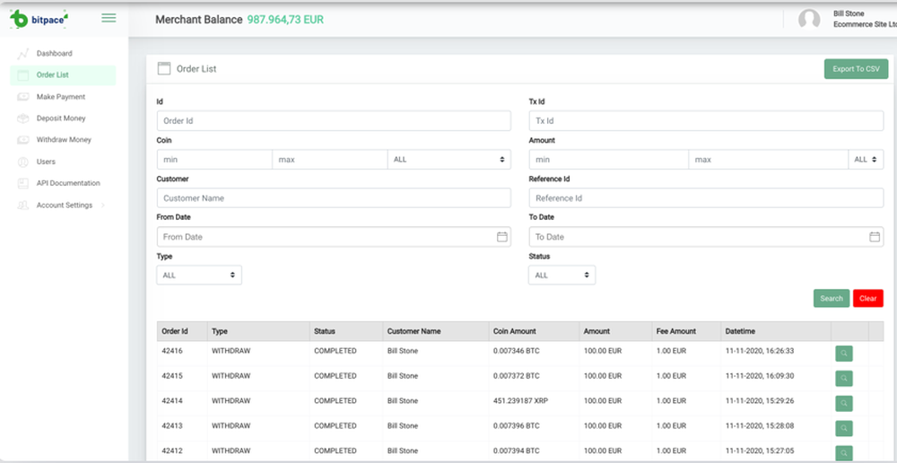 Bitpace Screenshot 1