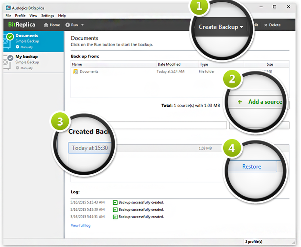 BitReplica Screenshot 1