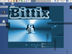 The bittixlinux9 desktop