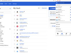 Bitwarden Web Screenshot 1