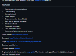 Bitwiser Jekyll theme Screenshot 1