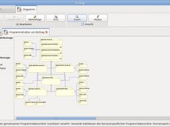 V1.9 - The application with sample diagram on 50% zoom.