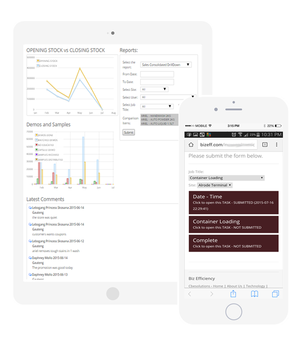 BizEfficiency Screenshot 1