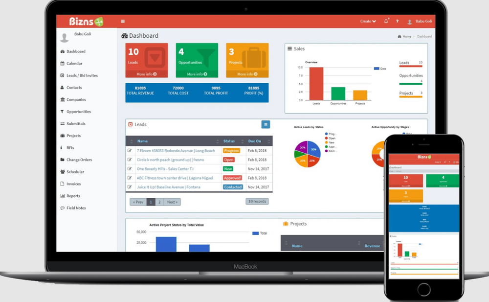 Bizns Tool Screenshot 1