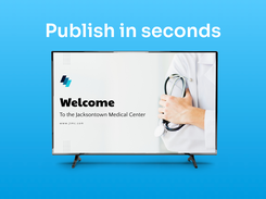Publish in seconds
