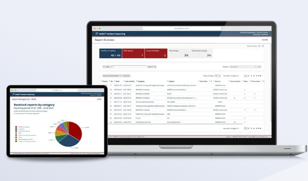 BKMS System Screenshot 1