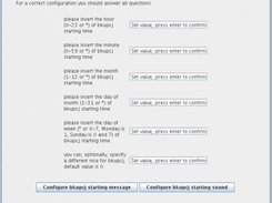 bkupcj_configurator Dcron tab