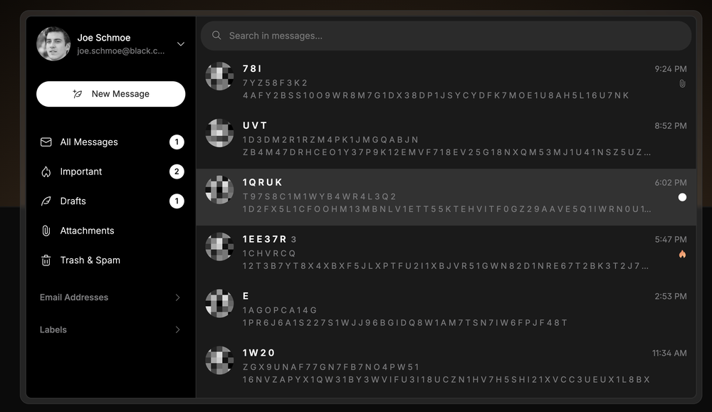 black.com Screenshot 1