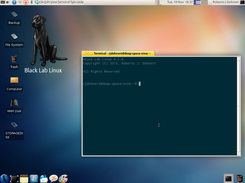 Black Lab Linux Screenshot 1