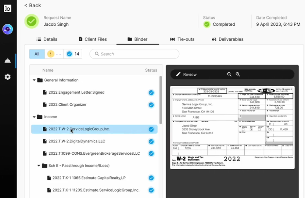 Black Ore Tax Autopilot Screenshot 1