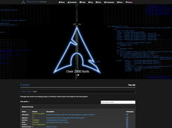 BlackArch Fuzzer Screenshot 1