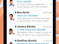 BlackBerry Notes Screenshot 1