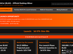 BlackCat (BLAX) - Official Desktop App Screenshot 1