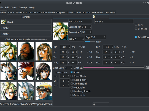 Final Fantasy 7 Remake Save Editor - XDG MODS