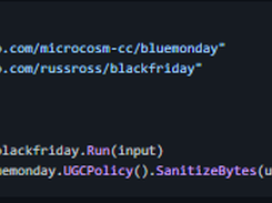 Blackfriday Screenshot 1