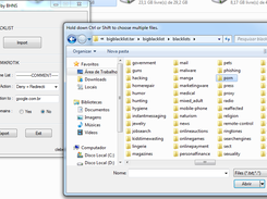 Screen Select big Black List