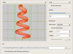 Own screenshot module