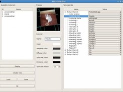 Material editor