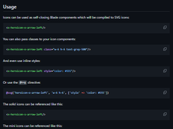 Blade Heroicons Screenshot 1