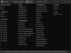 Text specific actions