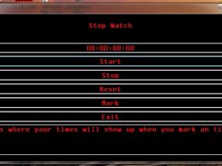 Stop Watch Application