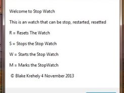 Welcome Message Box