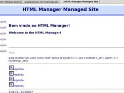 The example page from the program.