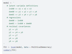 blavaan Screenshot 1
