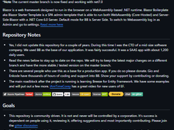 Blazor Boilerplate Screenshot 1