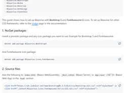 Blazorise Screenshot 1