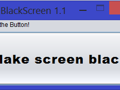 BlackScreen in Windows 8