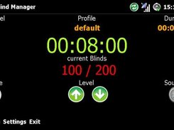 Poker Timer - BlindManager Screenshot 3