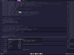Bloated LunarVim Screenshot 1