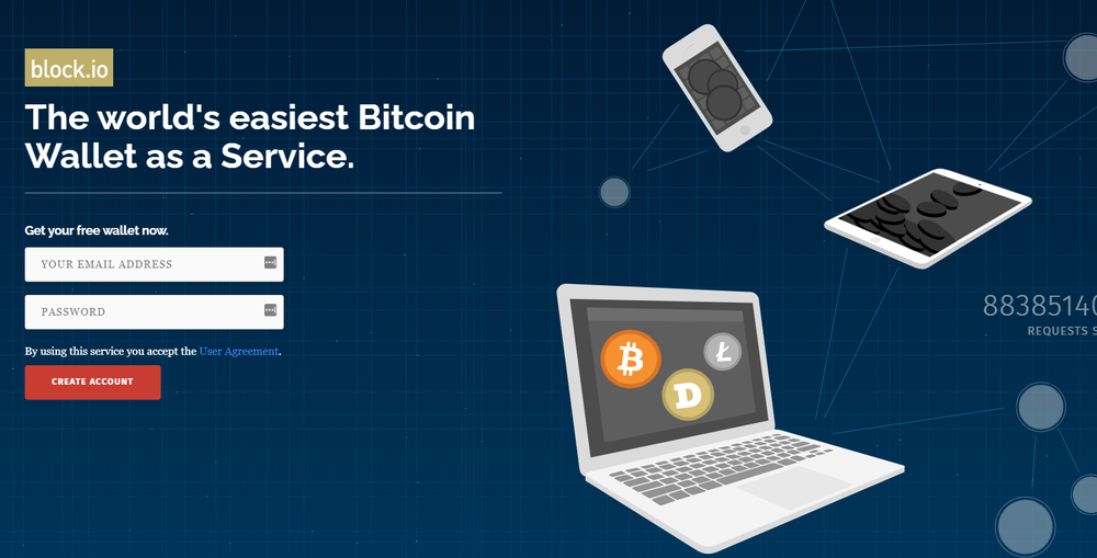 Block.io Screenshot 1