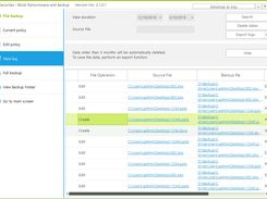 Block Ransomware and Backup Screenshot 5