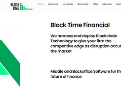 Block Time Financial Screenshot 1