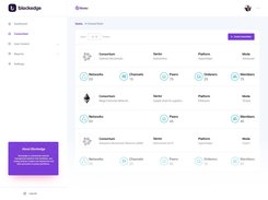 Consortium Dashboard