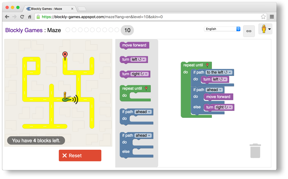 Blockly Screenshot 1