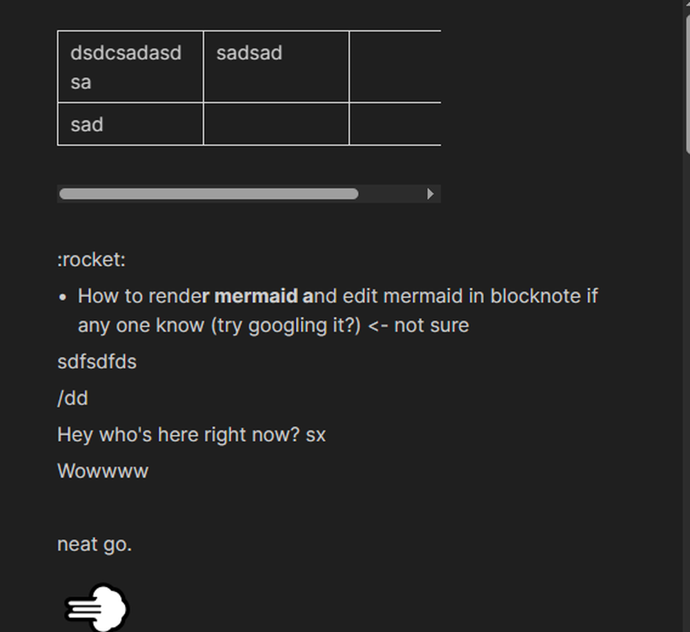 BlockNote Screenshot 1