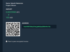 Bitcoin Invoice