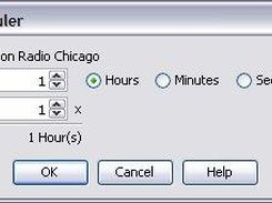 3- Scheduler Dialog