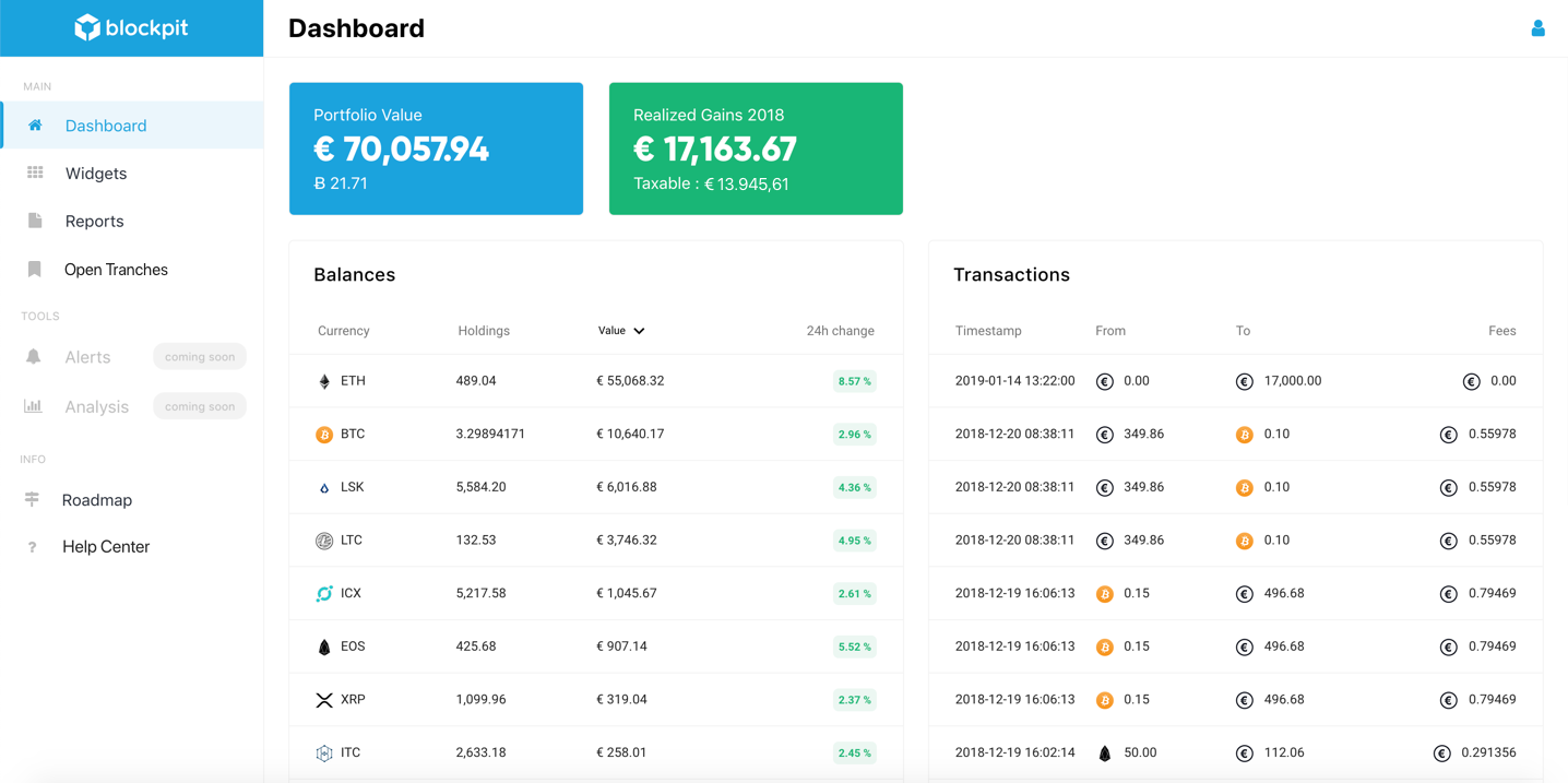 Blockpit Reviews and Pricing 2021