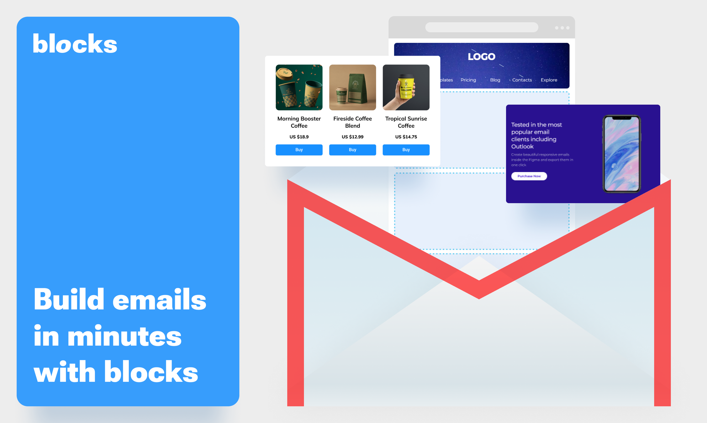 Make emails in minutes