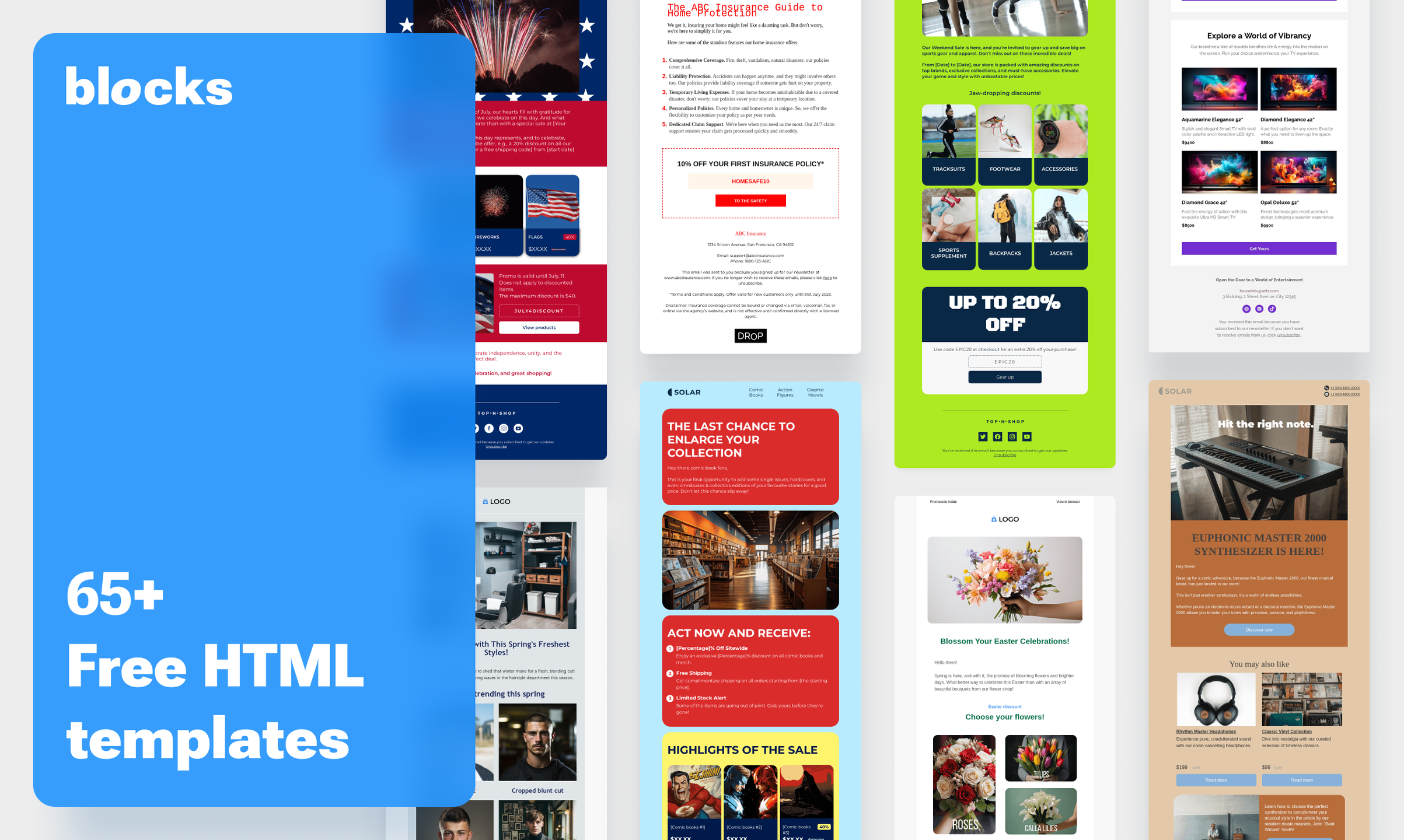 Plenty of ready-to-use templates!