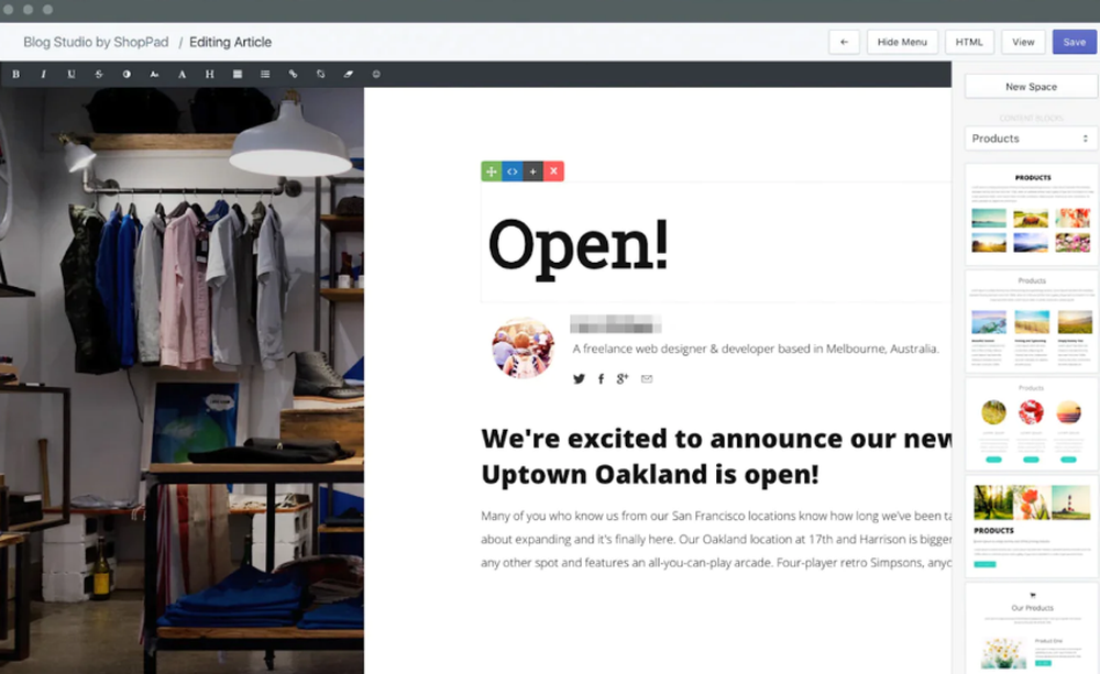 Blog Studio Screenshot 1