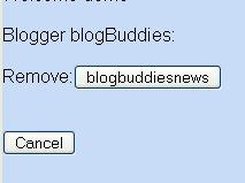 Remove a blog.