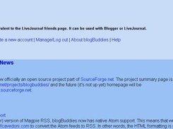 This is the blogBuddies page.