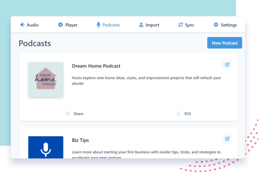 Blogcast Screenshot 1