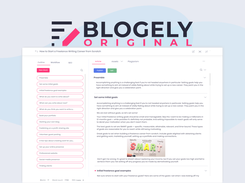 Blogely Screenshot 1